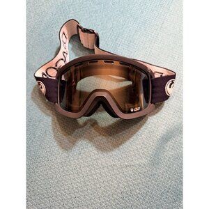 Dragon Alliance D2 Goggles With Adjustable Strap & Amber-Tinted Lens For Snow Sp